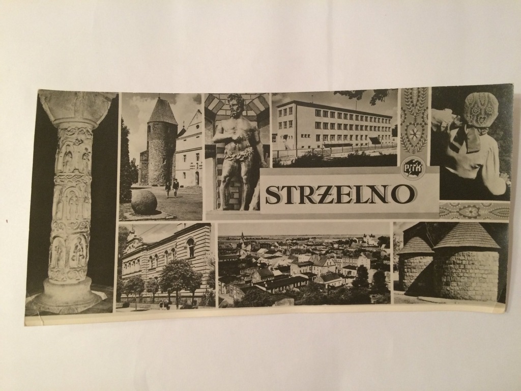 STRZELNO KOLUMNA ROMAŃSKA KOŚCIÓŁ ŚW. PROKOPA KUJA