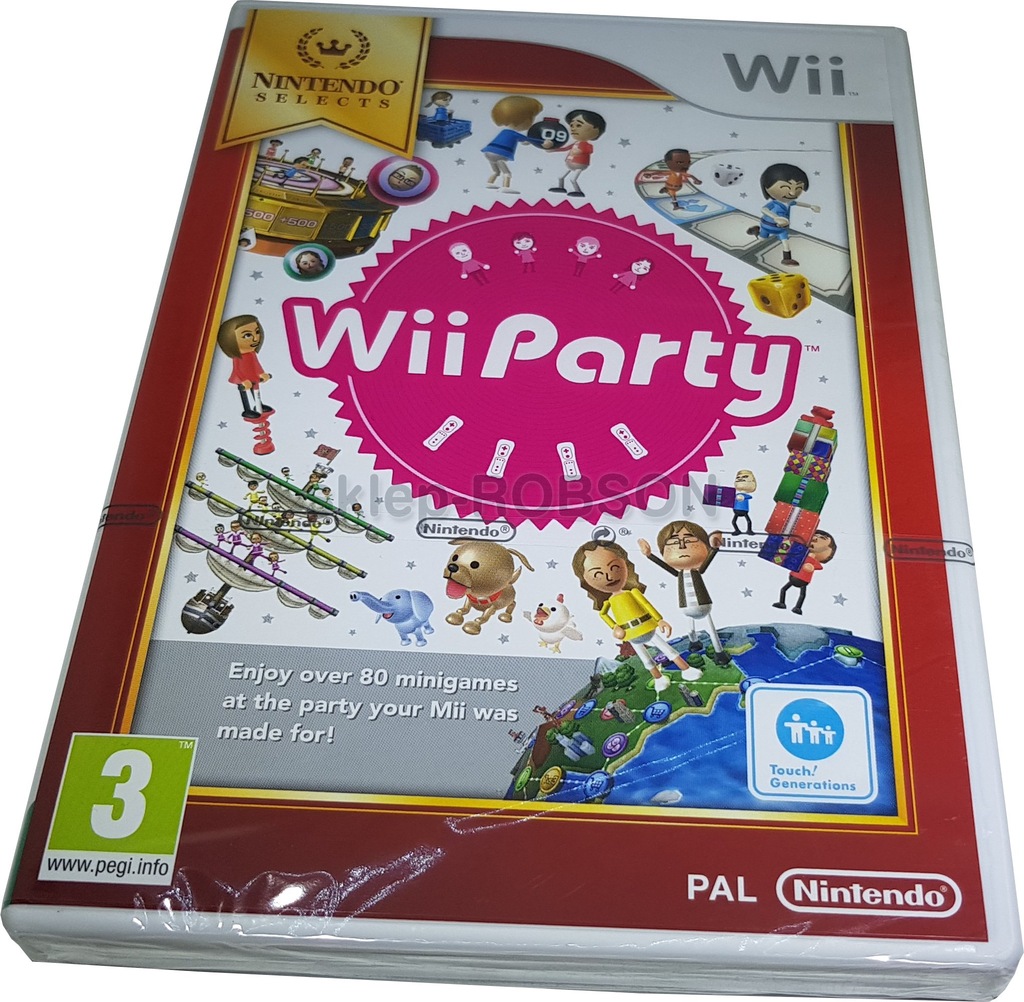 WII PARTY NOWA NINTENDO SKLEP ROBSON WARSZAWA
