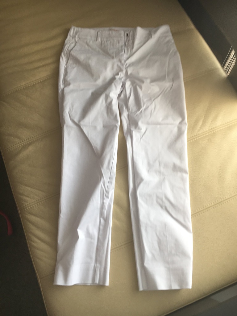 Spodnie białe Camaieu r.38