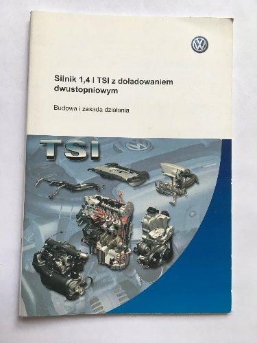 VW Silnik 1,4 TSI dwustopniowy budowa działanie
