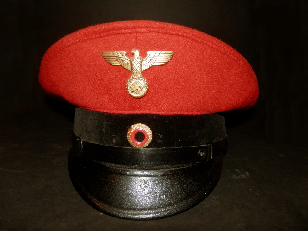 CZAPKA ZAWIADOWCY STACJI - BAHNHOF FUHRER