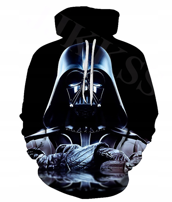 Bluza 3D z kapturem Darth Vader