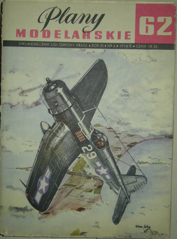 Plany Modelarskie-62-Chance-Vought CORSAIR-
