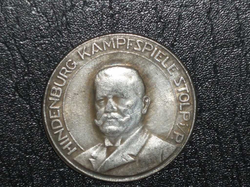 Stara moneta medal Hindenburg Niemcy wykopki monet