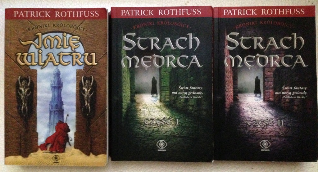 KRONIKI KRÓLOBÓJCY-Patrick Rothfuss- Imię Wiatru +