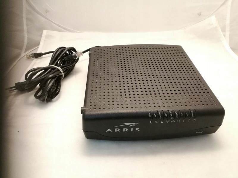 ROUTER ARRIS TG862S + OKABLOWANIE