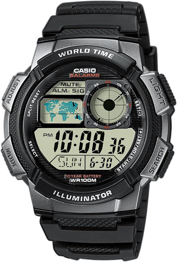 casio wr lithium gold