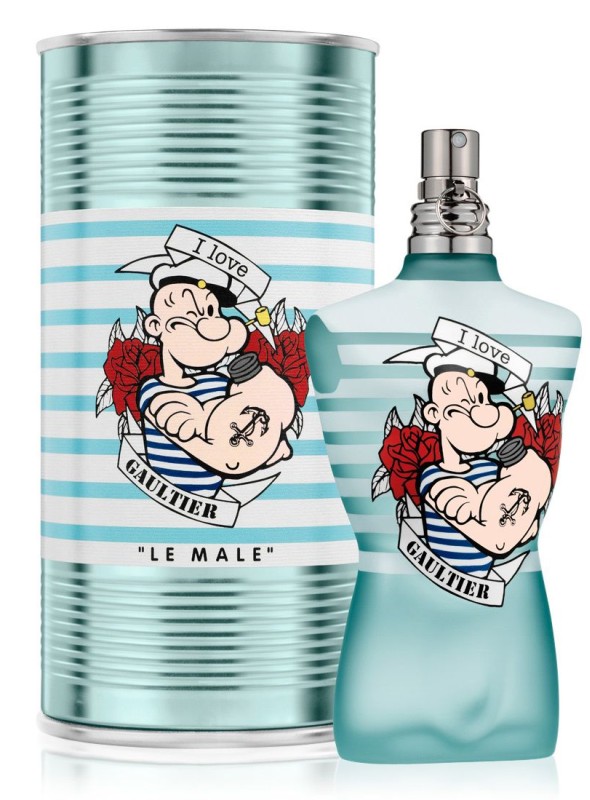 JPG LE MALE POPEYE EAU FRAICHE EDT 125ml