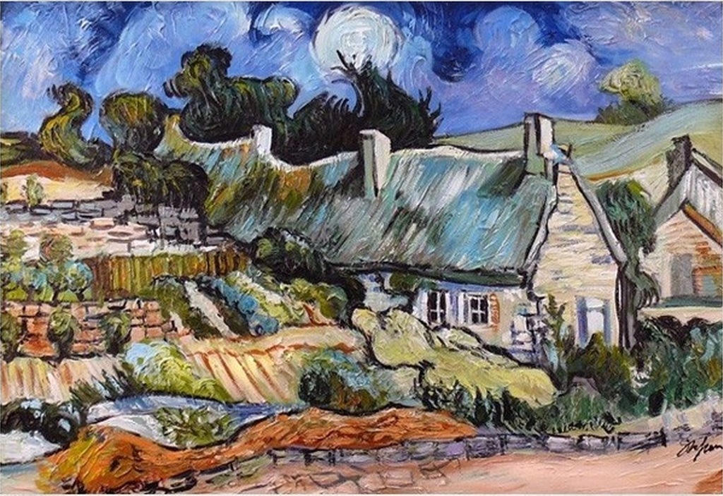 CHATY KRYTE STRZECHĄ...__G15668 kopia___va Gogh