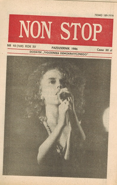 Non Stop 10 (169) Październik 1986 Katarzyna Kulda