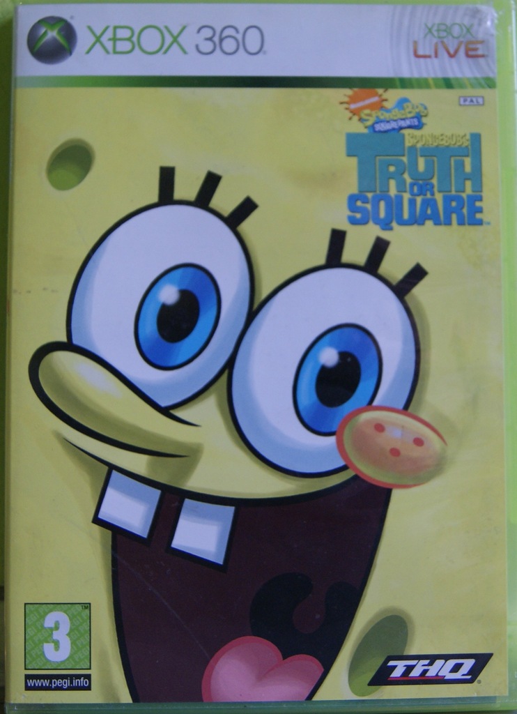 Spongebob Truth or Square - X-Box 360 - Rybnik