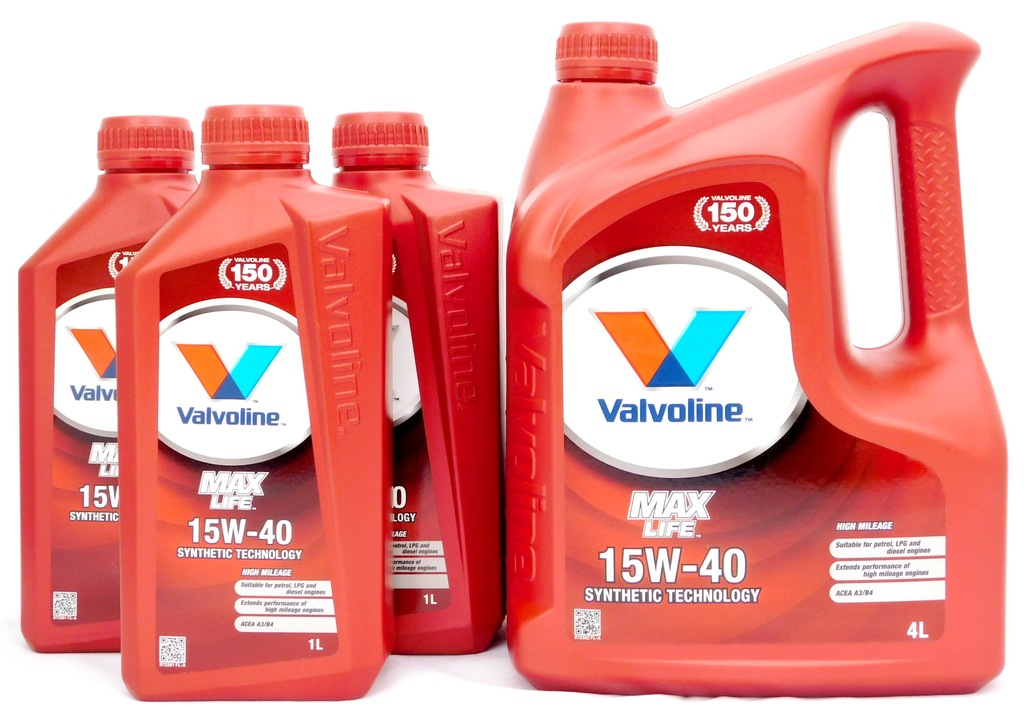 VALVOLINE MaxLife 15W40 7L MAX LIFE NOWY ŚWIEŻY - 6889777316 ...