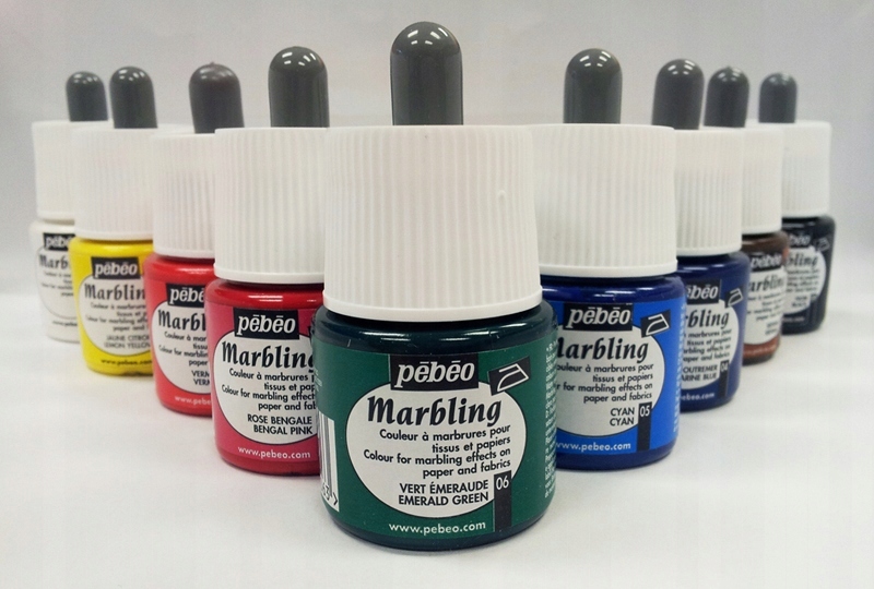 Farby Marbling Ebru Technika Marmurkowa Tusz 45 ml
