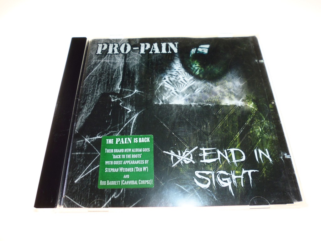 PRO-PAIN - NO END IN SIGHT (CD ALBUM)