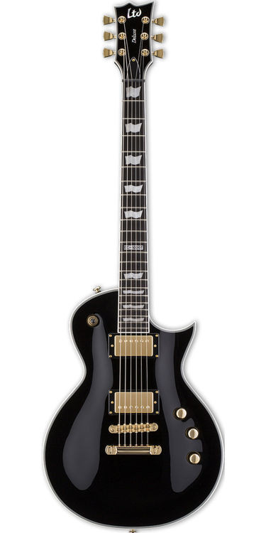 ESP LTD EC-1000T CTM DMZ BLK LES PAUL GuitarCenter