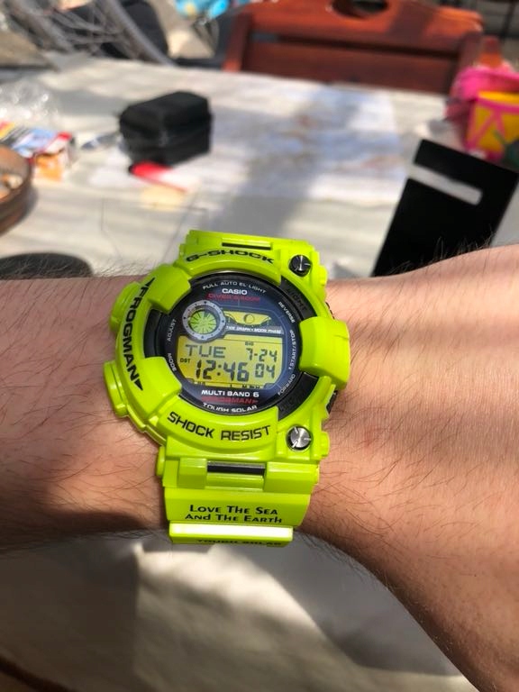 Zegarek casio G-SHOCK FROGMAN GWF-1000 kermit nowy