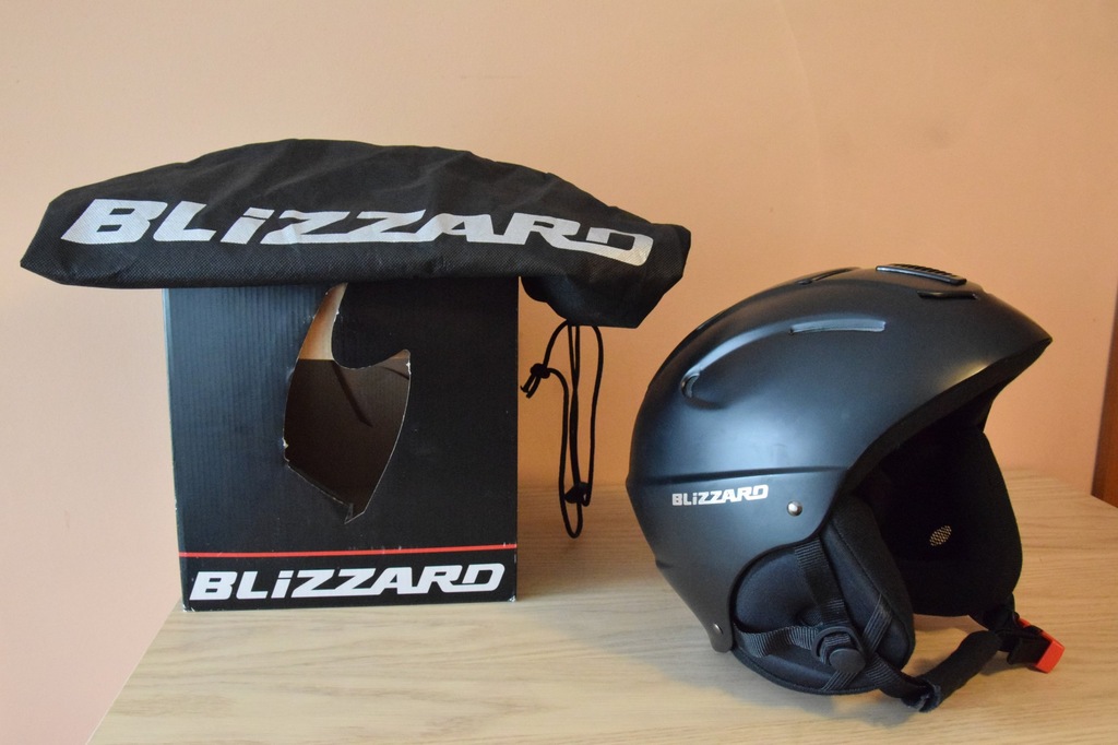 Kask narciarski Blizzard Mega Black roz.L/XL 58-62