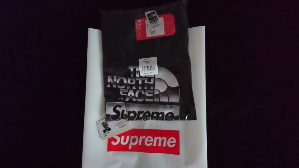 Supreme/The North Face Metallic Logo T-Shirt