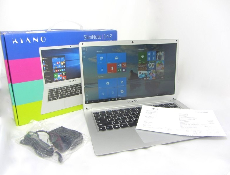 LAPTOP KIANO SLIM NOTE 14,2  GWARANCJA / IDEAŁ