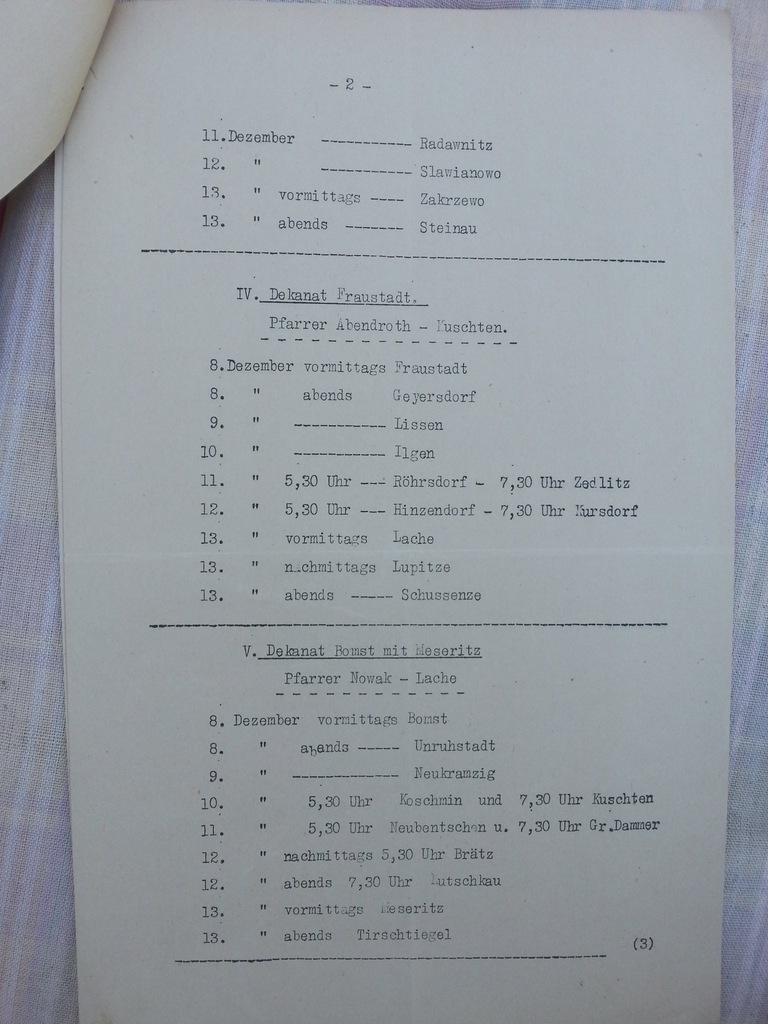 1931 Fraustadt Neukramzig D.Krone Wałcz Schlochau