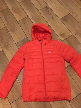 Adidas zimowa kurtka neon piękna 40 42