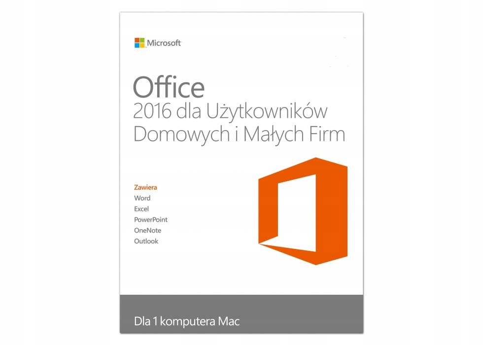 Microsoft Office Dom i Firma MAC PL FV23%