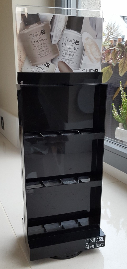 CND Shellac Półka wystawnik obrotowa na 24 lakiery