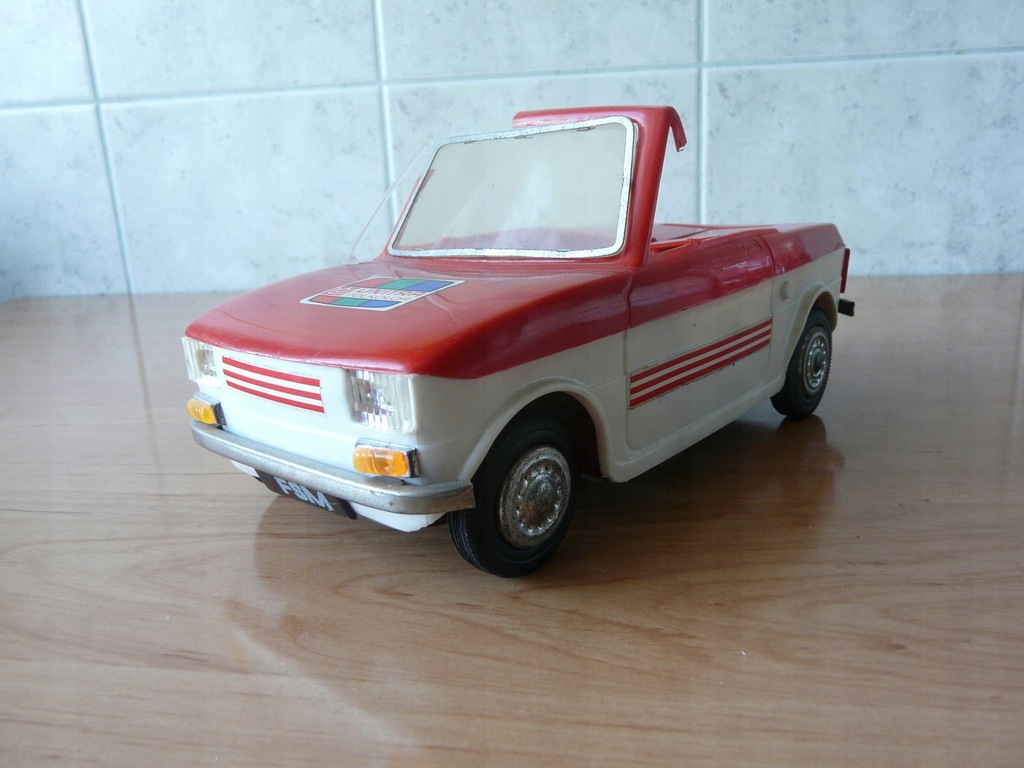 POLSKI FIAT 126p CABRIO - CZZ ?- NAPĘD SPRĘŻYNOWY
