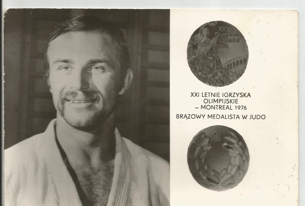 Marian Tałaj judo brąz XXI LO Montreal 1976
