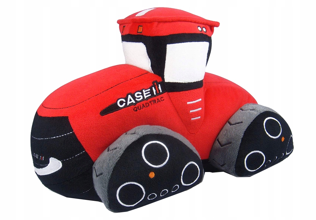 PLUSZAK CIĄGNIK TRAKTOR CZERWONY CASE IH QUADTRACK