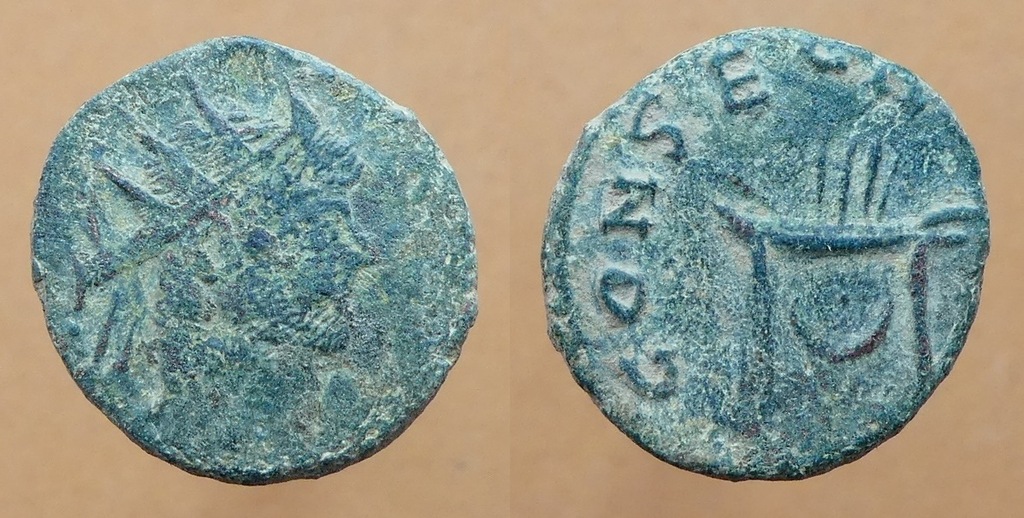 Imperium Rzymskie,moneta z brazu,100% oryginal