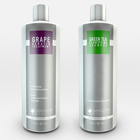 Amazon Keratin winogronowa keratyna + szampon 75ml