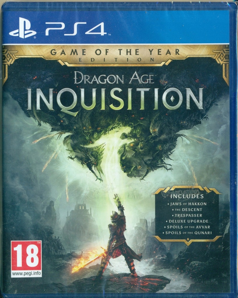 Dragon Age: Inkwizycja GOTY PL PS4