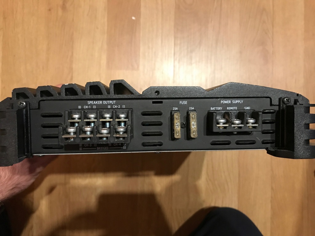 Wzmacniacz Alpine MRPF450 4 kanałowy 7659893314 oficjalne archiwum