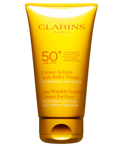 CLARINS SUN WRINKLE CONTROL CREAM FOR FACE SPF 50