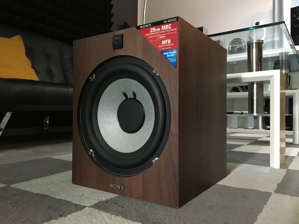 sony saw2500 subwoofer