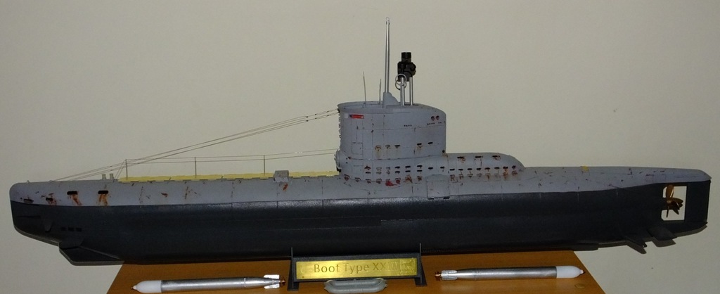U-boot XXIII  1/35 sklejony