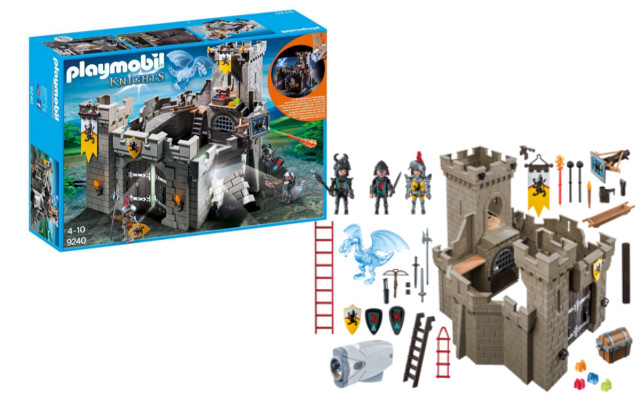 PLAYMOBIL ZAMEK RYCERSKI HERBU LWA Z LATARKĄ 9240