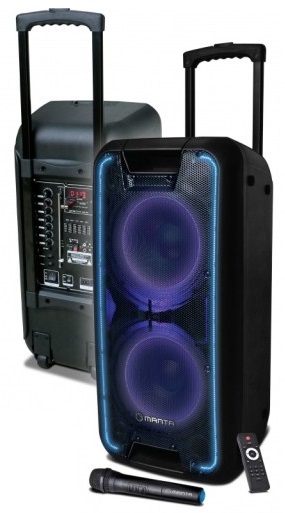 GŁOŚNIK KARAOKE MANTA SPK5027 NERIO POWER AUDIO
