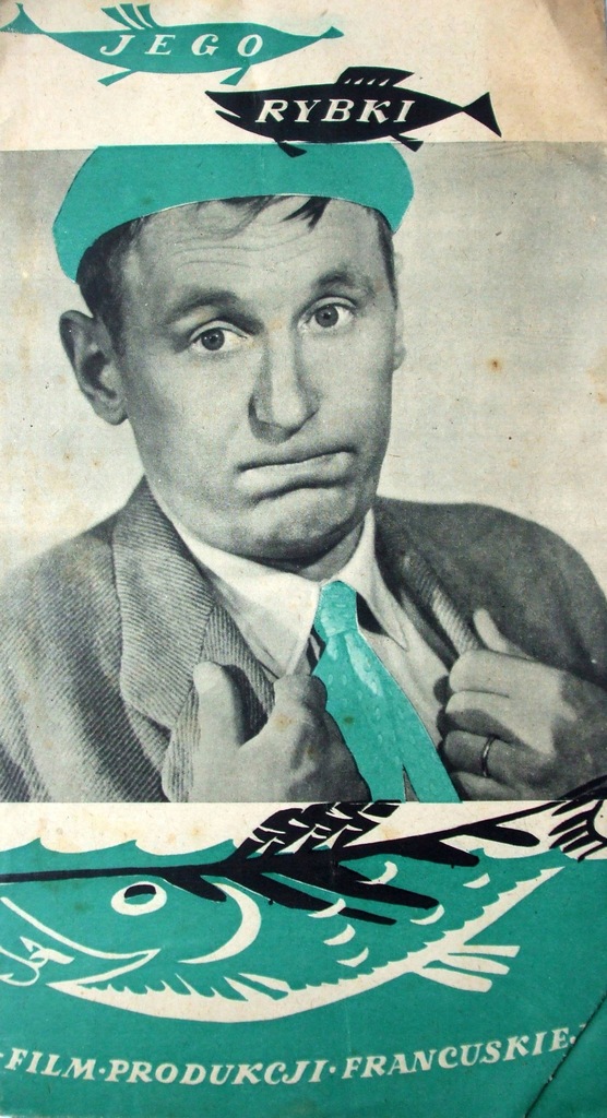 Jego rybki - Bourvil, Louis de Funes, pr. kinowy