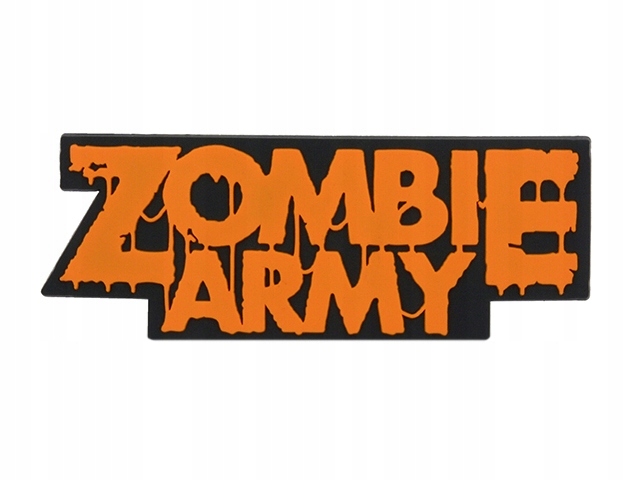 Naszywka Zombie Army PVC - Yellow [EM]