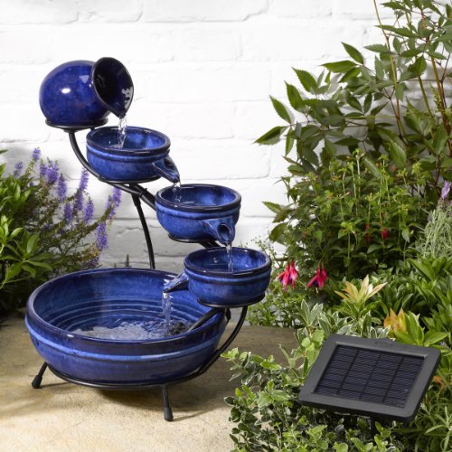 CERAMICZNA SOLARNA KASKADA WODNA
