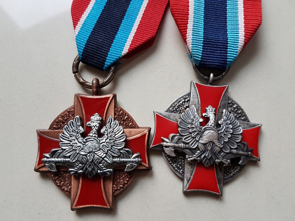 Medale strażackie Piękne