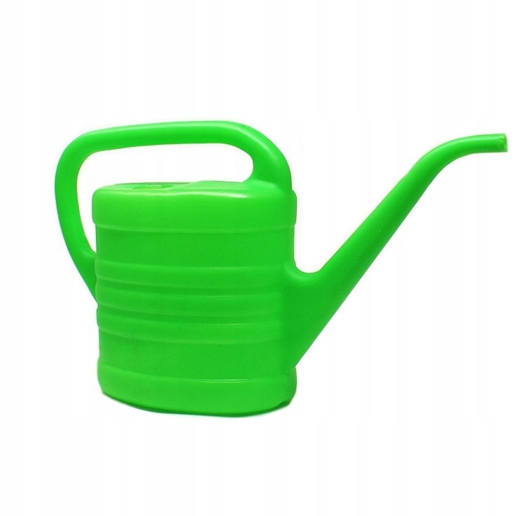 Konewka plastikowa zielona mała podlewaczka 2,5 L