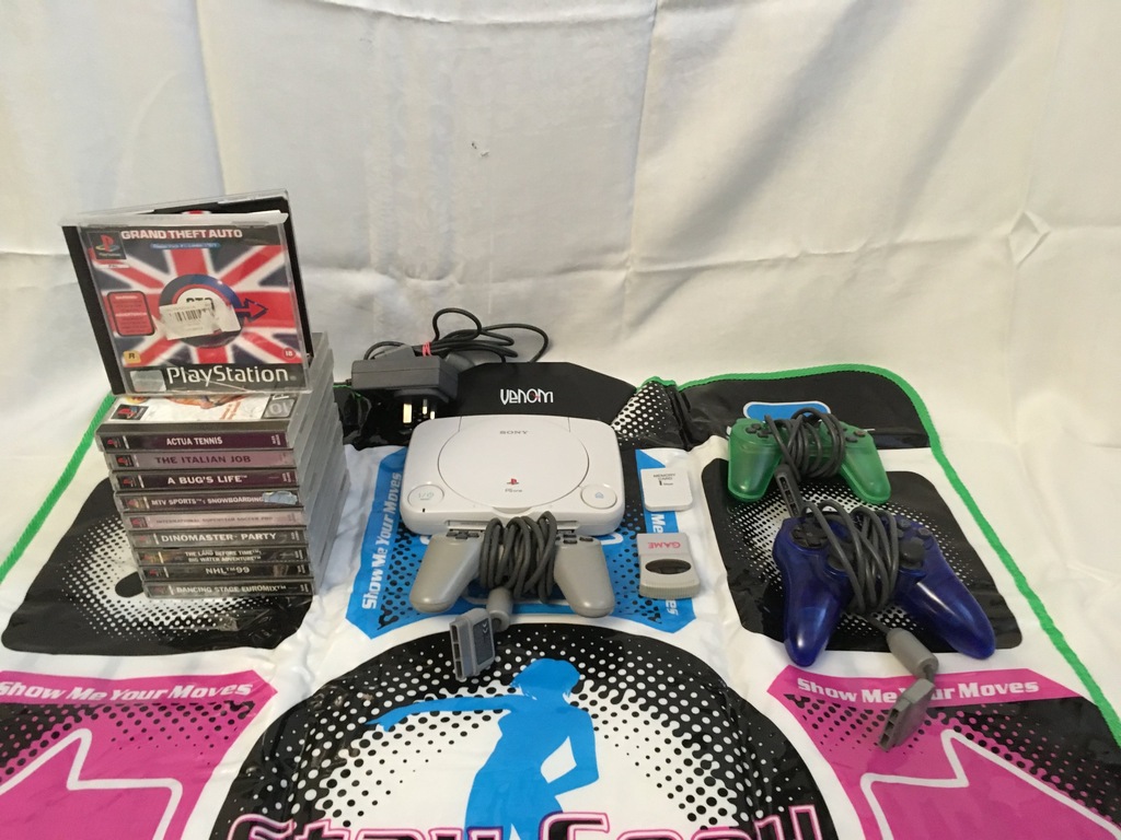 ** Playstation Mata do tańczenia Gry 3 Pady **