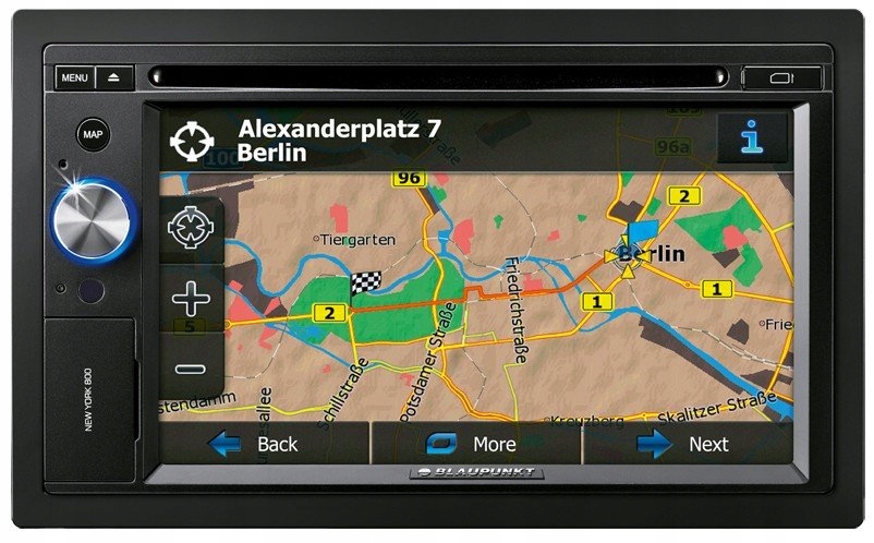 RADIO SAMOCHODOWE 2DIN BLAUPUNKT NEW YORK 845 GPS