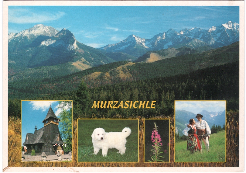 MURZASICHLE - KOŚCIÓŁ + WIDOK NA TATRY - GÓRAL - 