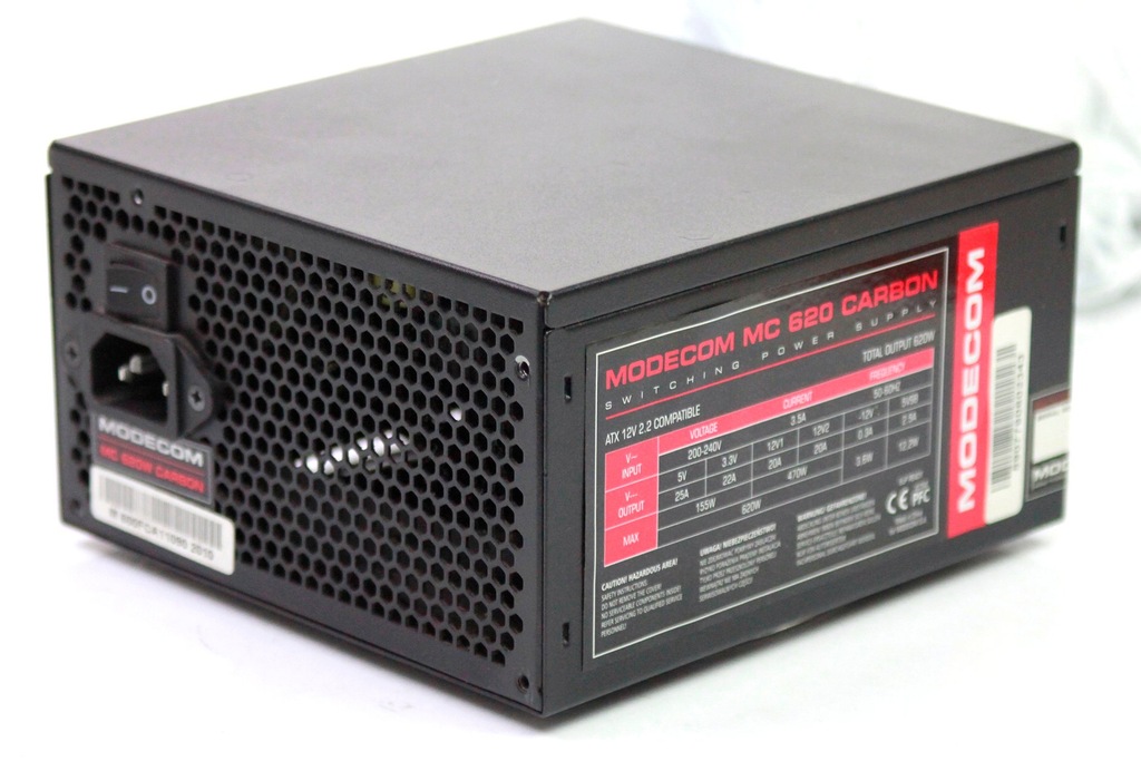 Modecom MC 620 CARBON 620W - Warszawa Sklep