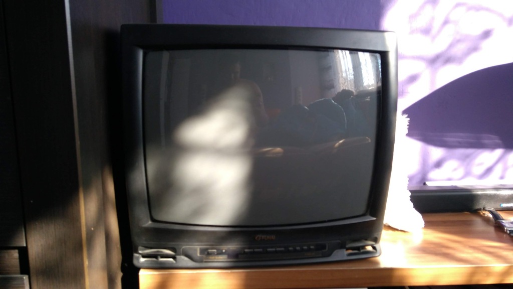 Telewizor + dekoder + antena TV-SAT
