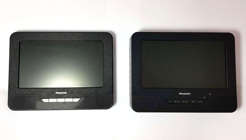 DVD PROSONIC SAMOCHODOWE/2X MONITOR KOMPLET